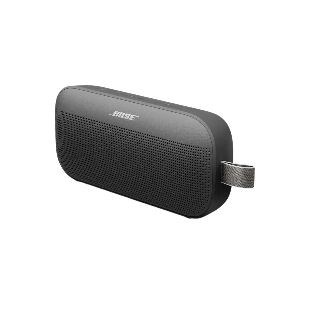 Bose SoundLink Flex Bluetooth Speaker (2nd Gen) - Portable Outdoor Speaker with Hi-Fi Audio, Waterproof and Dustproof, USB-C, Up to 12 Hours Battery Life, Black

